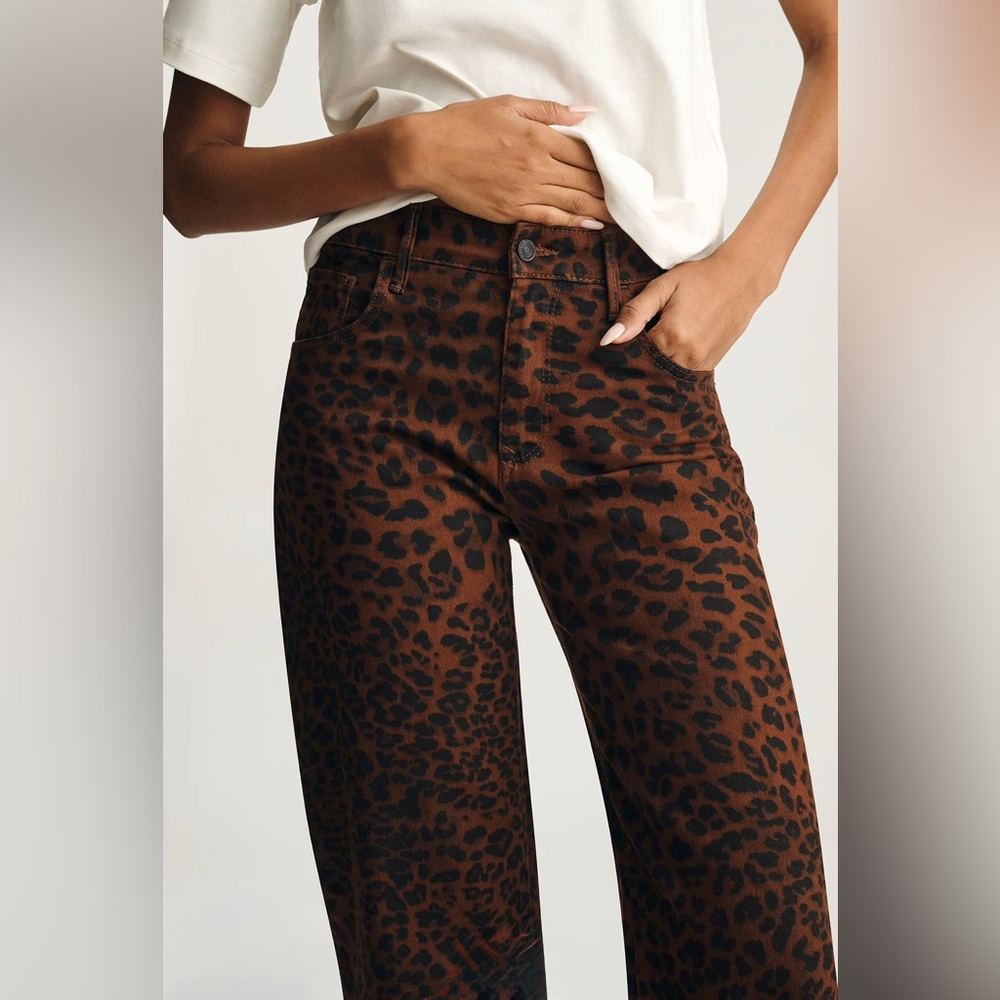 NWT Mavi Nica Leopard Jeans